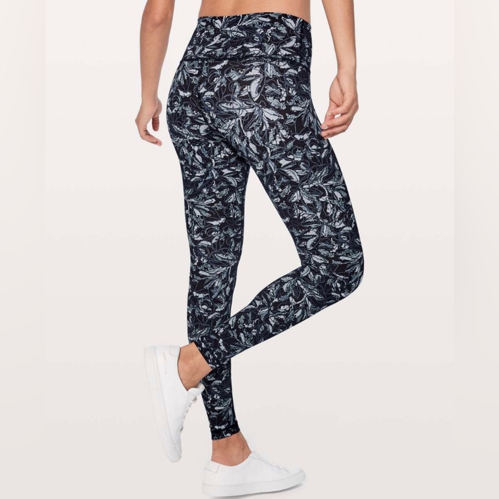 Lululemon Wunder Under Tight 28" Embellished Multi Size 6